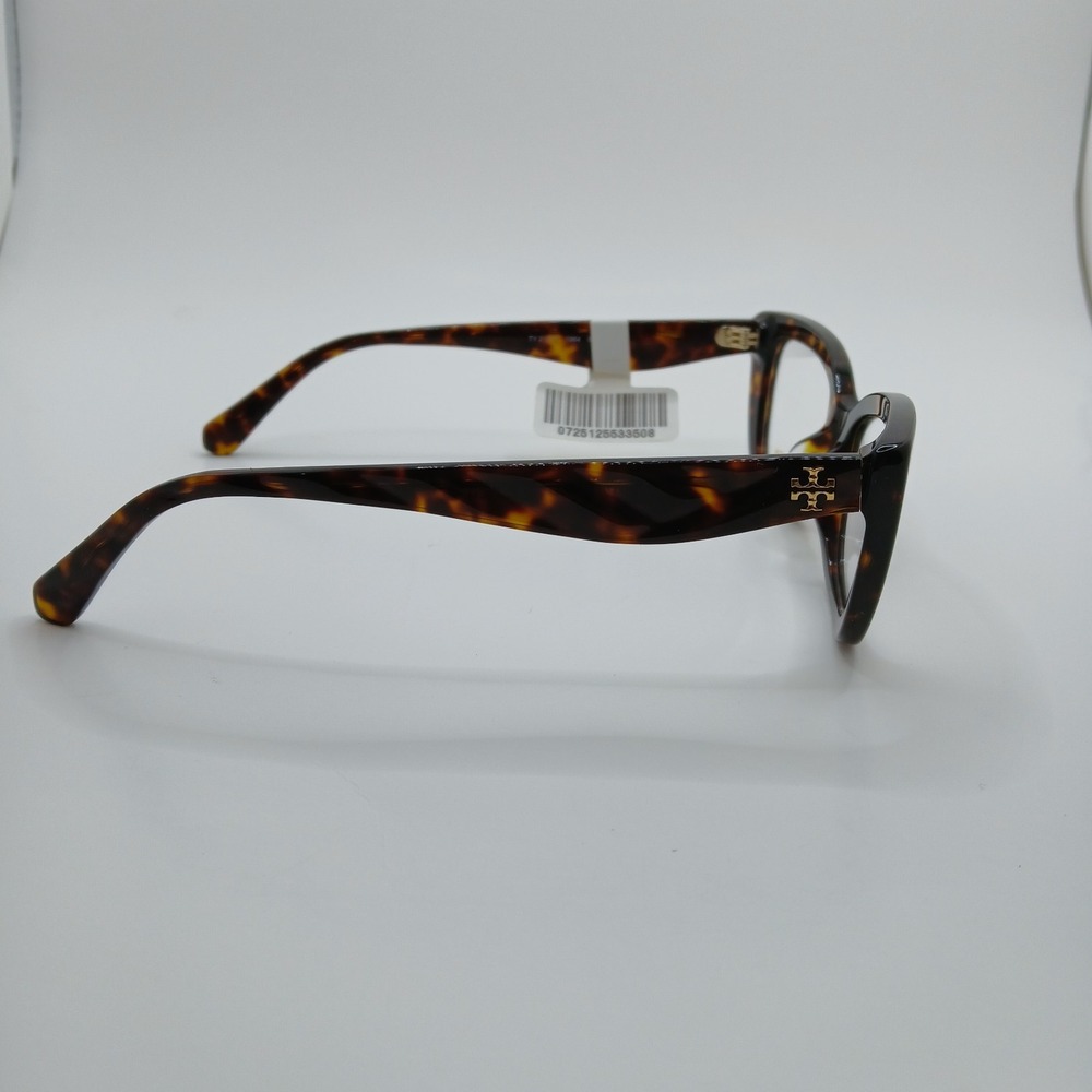 Tory Burch TY2155U Womens Eyeglasses Frame Dark Tortoise Full Rim 52-17-145 mm - Picture 5 of 8